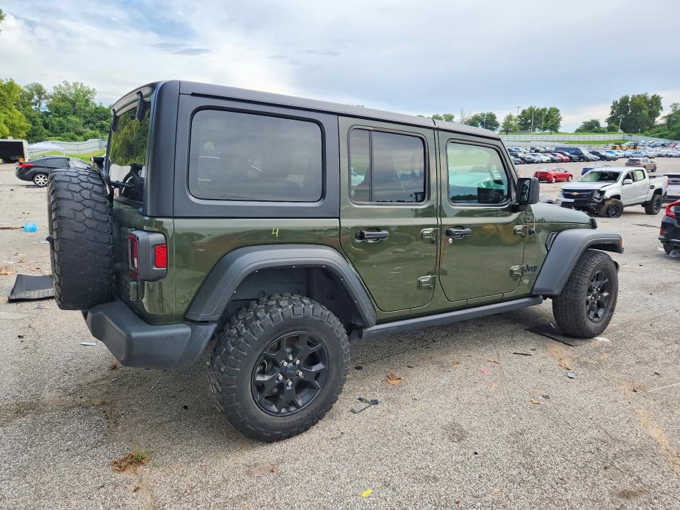 65464096 :رقم المزاد ، 1C4HJXDN6MW819791 vin ، 2021 Jeep Wrangler Unlimited مزاد بيع