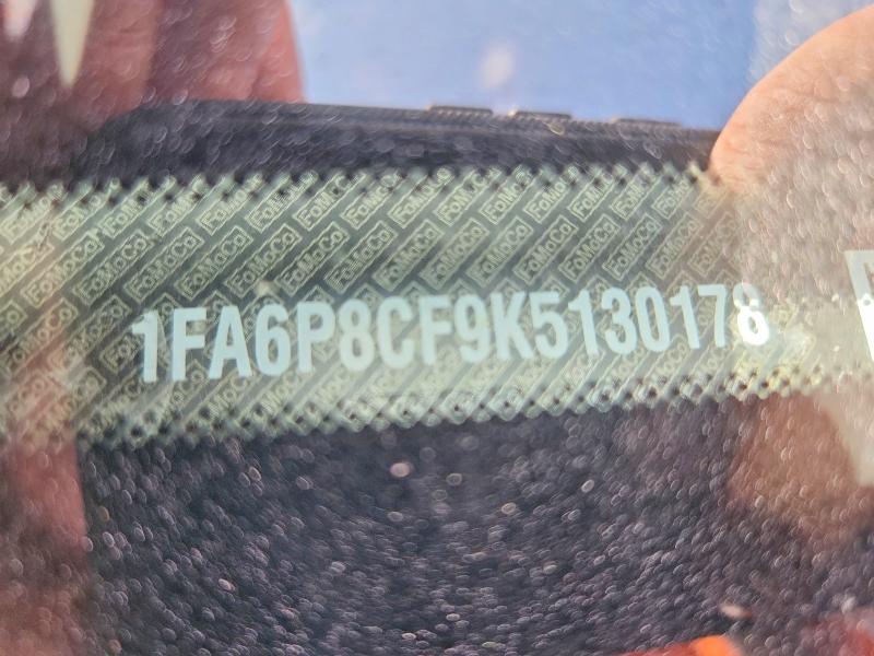 64051886 :رقم المزاد ، 1FA6P8CF9K5130178 vin ، 2019 Ford Mustang مزاد بيع