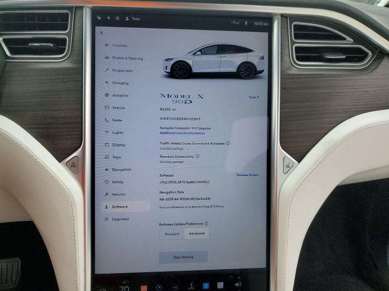 Продажа на аукционе авто 2016 Tesla Model X, vin: 5YJXCBE24GF021473, номер лота: 65330636