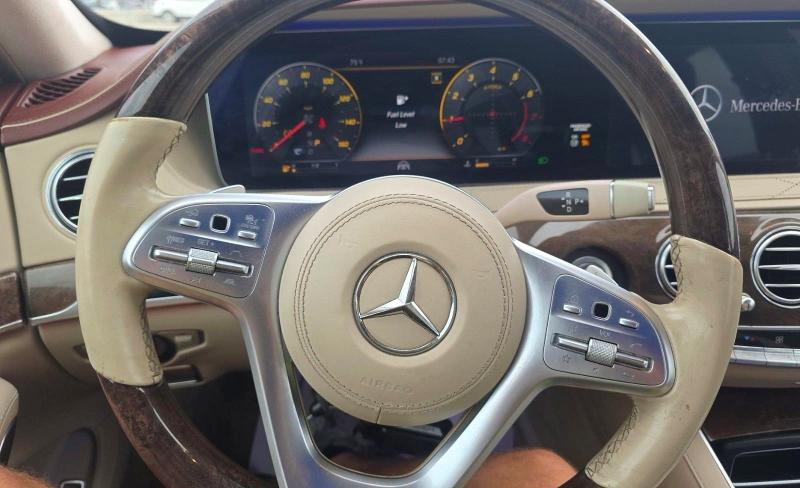 2018 Mercedes-benz S მანქანა იყიდება აუქციონზე, vin: WDDUG8DB7JA369186, აუქციონის ნომერი: 64450156