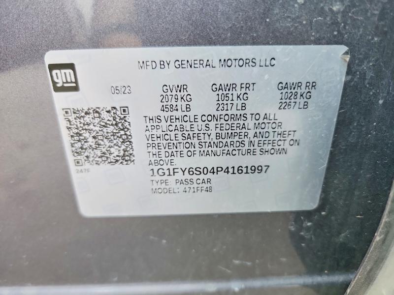 Продаж на аукціоні авто 2023 Chevrolet Bolt Euv, vin: 1G1FY6S04P4161997, номер лоту: 63438566