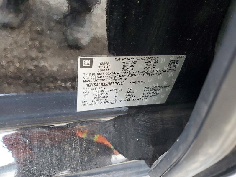 Aukcja sprzedaży 2024 Cadillac Escalade, vin: 1GYS4AKJ9HR302512, numer aukcji: 66691596