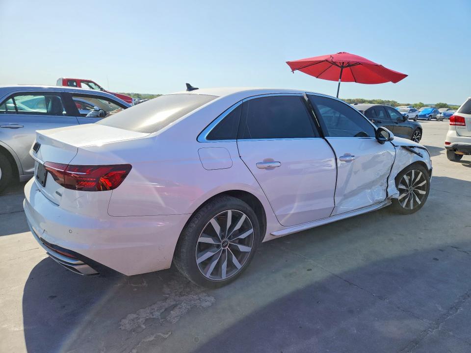 2021 Audi A4 მანქანა იყიდება აუქციონზე, vin: WAUABAF46MA053684, აუქციონის ნომერი: 65079596