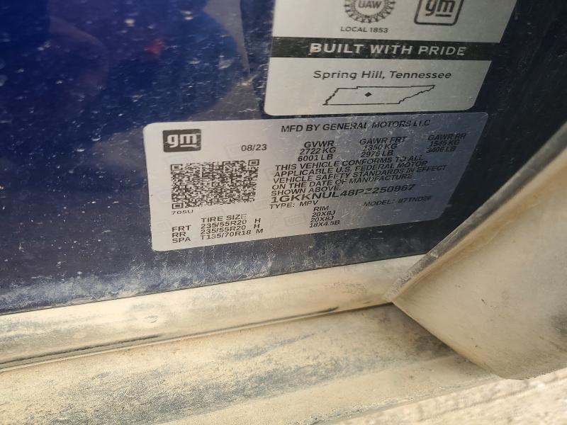 Aukcja sprzedaży 2023 Gmc Acadia, vin: 1GKKNUL48PZ250967, numer aukcji: 66243956