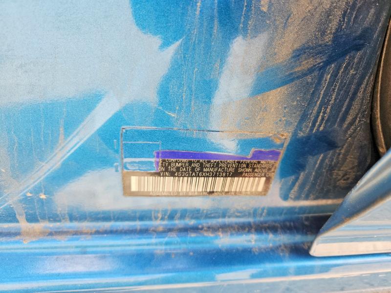 Продаж на аукціоні авто 2017 Subaru Impreza, vin: 4S3GTAT6XH3713817, номер лоту: 61694576