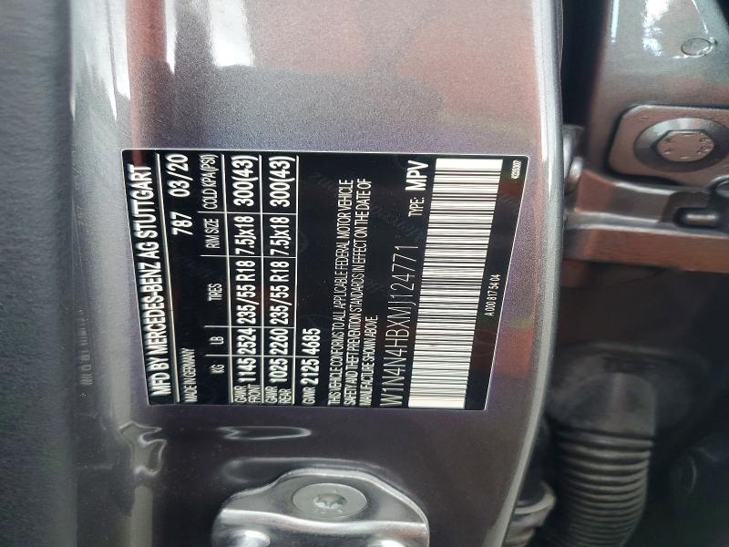 63121076 :رقم المزاد ، W1N4N4HBXMJ124771 vin ، 2021 Mercedes-benz Gla مزاد بيع