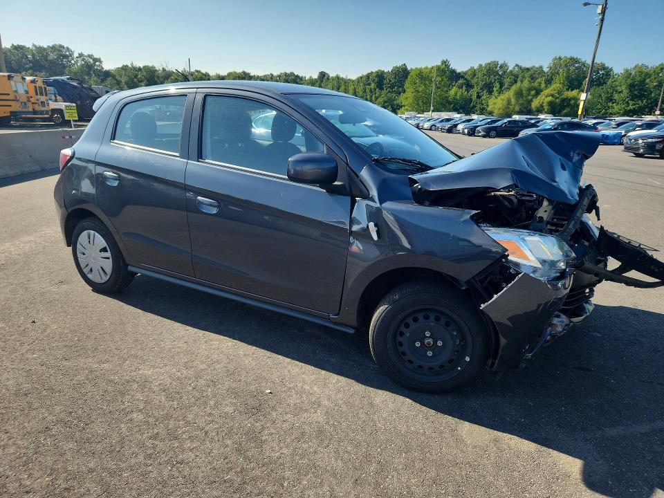66007616 :رقم المزاد ، ML32AUHJ2RH009701 vin ، 2024 Mitsubishi Mirage مزاد بيع