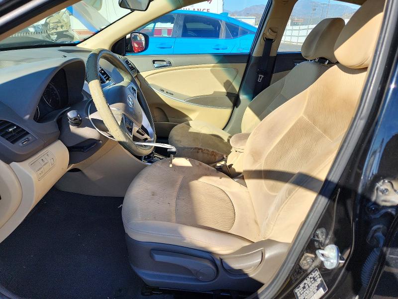 65549786 :رقم المزاد ، KMHCU4AE8EU748123 vin ، 2014 Hyundai Accent مزاد بيع