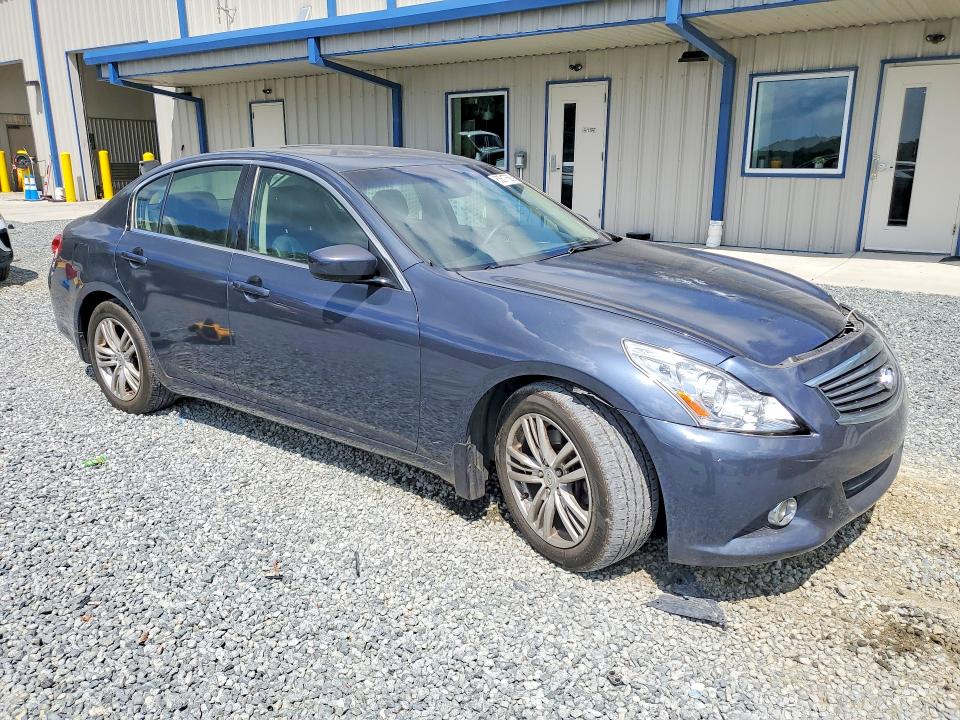 2011 Infiniti G25 Sedan მანქანა იყიდება აუქციონზე, vin: JN1DV6AP4BM831193, აუქციონის ნომერი: 63617686