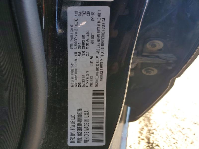 Продажа на аукционе авто 2022 Ram 1500, vin: 1C6SRFJM4NN108786, номер лота: 65642136