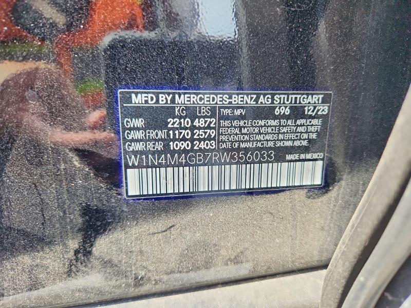 Продаж на аукціоні авто 2024 Mercedes-benz Glb, vin: W1N4M4GB7RW356033, номер лоту: 65287426