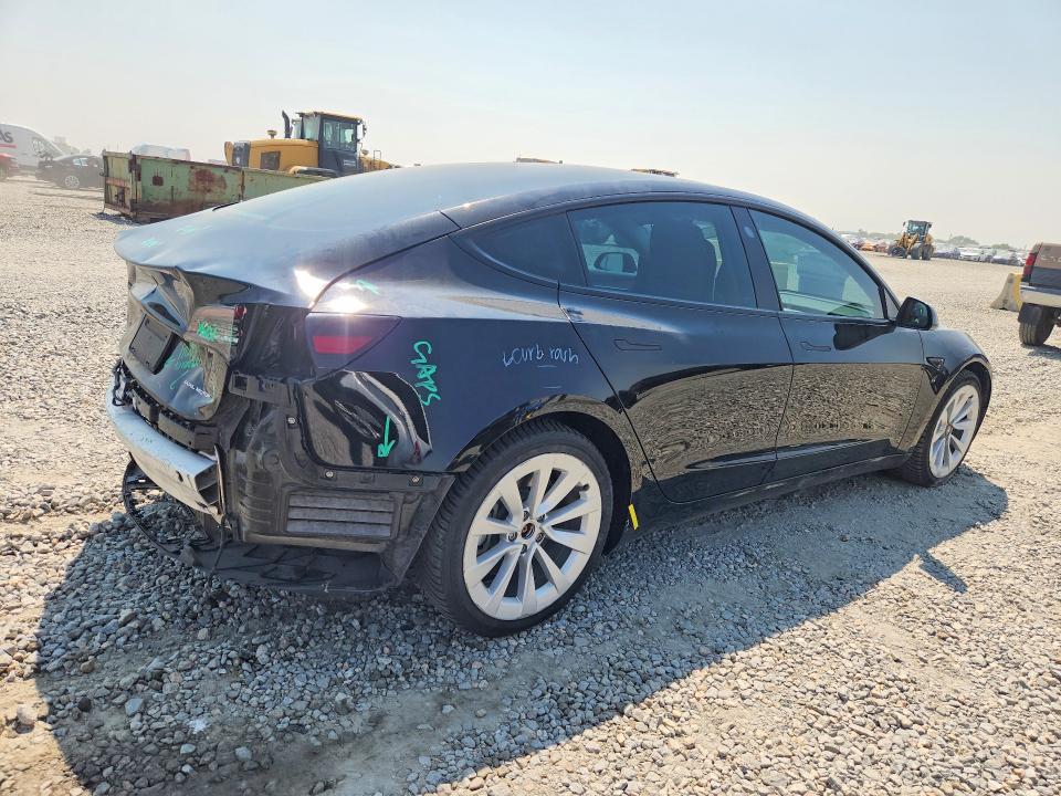 Продажа на аукционе авто 2022 Tesla Model 3, vin: 5YJ3E1EBXNF210094, номер лота: 64312296