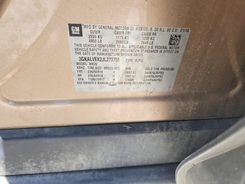 Продажа на аукционе авто 2018 Gmc Terrain, vin: 3GKALVEX2JL273755, номер лота: 66169676