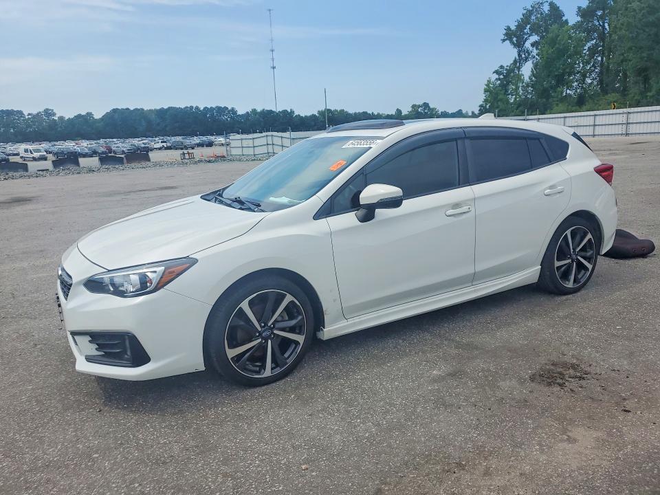 Auction sale of the 2021 Subaru Impreza, vin: 4S3GTAM64M3708587, lot number: 64563556