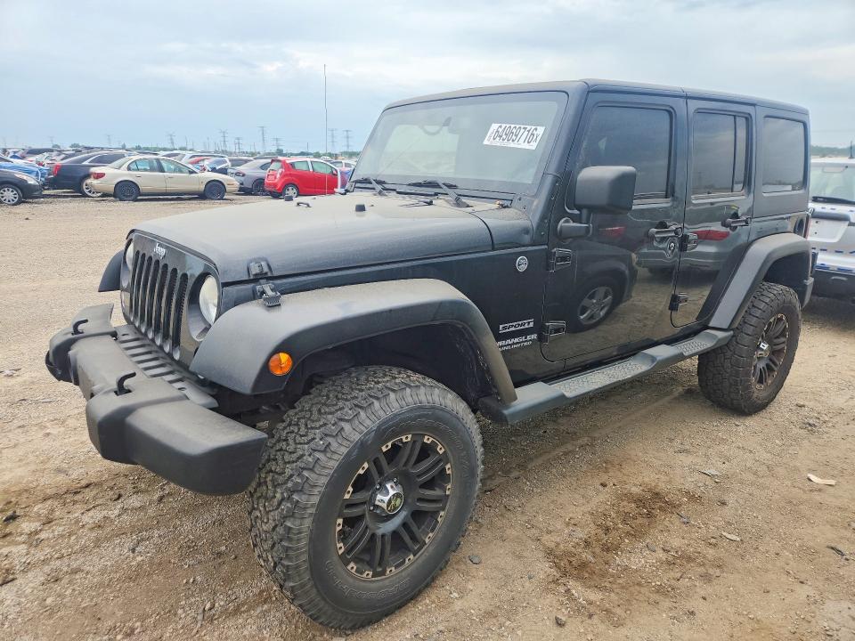 Продаж на аукціоні авто 2014 Jeep Wrangler Unlimited, vin: 1C4BJWDG8EL251371, номер лоту: 64969716
