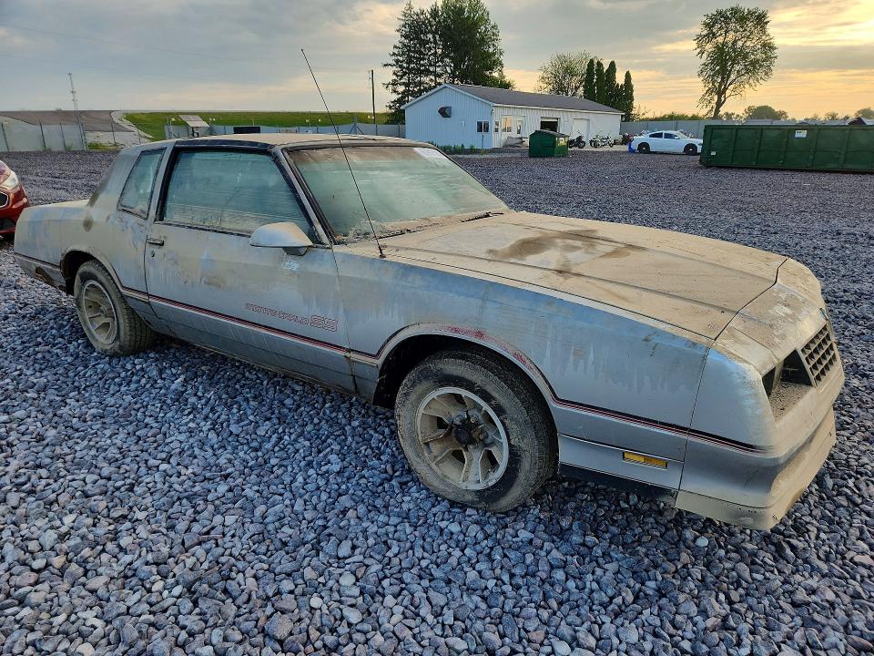 66917526 :رقم المزاد ، 1G1GZ37G4GR159885 vin ، 1986 Chevrolet Monte Carlo مزاد بيع