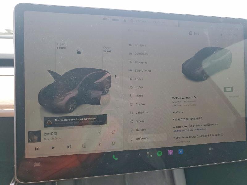 65566836 :رقم المزاد ، 7SAYGDEE6PF916285 vin ، 2023 Tesla Model Y مزاد بيع