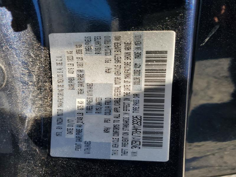 64479526 :رقم المزاد ، 3MZBN1V78HM129325 vin ، 2017 Mazda 3 مزاد بيع
