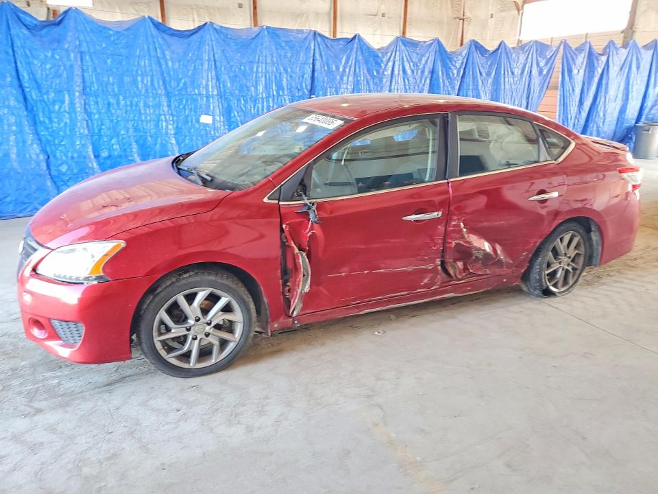 65640086 :رقم المزاد ، 3N1AB7AP3EL638940 vin ، 2014 Nissan Sentra مزاد بيع