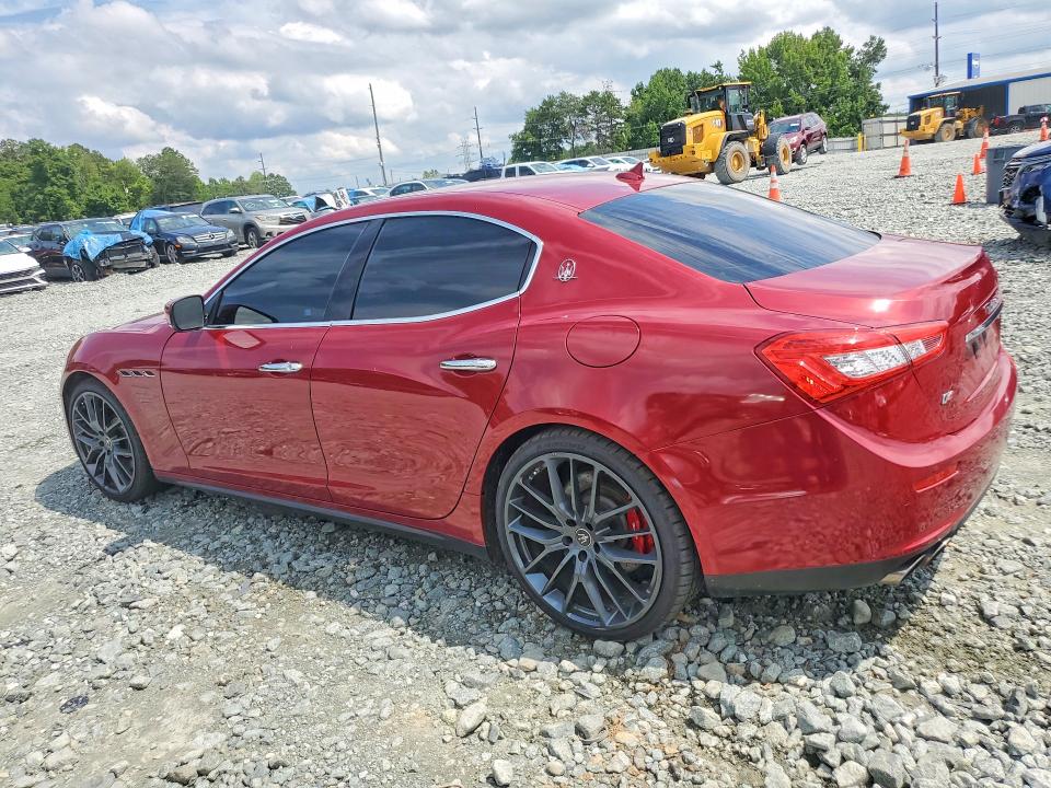 2015 Maserati Ghibli მანქანა იყიდება აუქციონზე, vin: ZAM57RTA0F1143362, აუქციონის ნომერი: 64182936