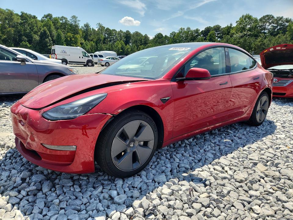 Aukcja sprzedaży 2022 Tesla Model 3, vin: 5YJ3E1EBXNF256329, numer aukcji: 66034676