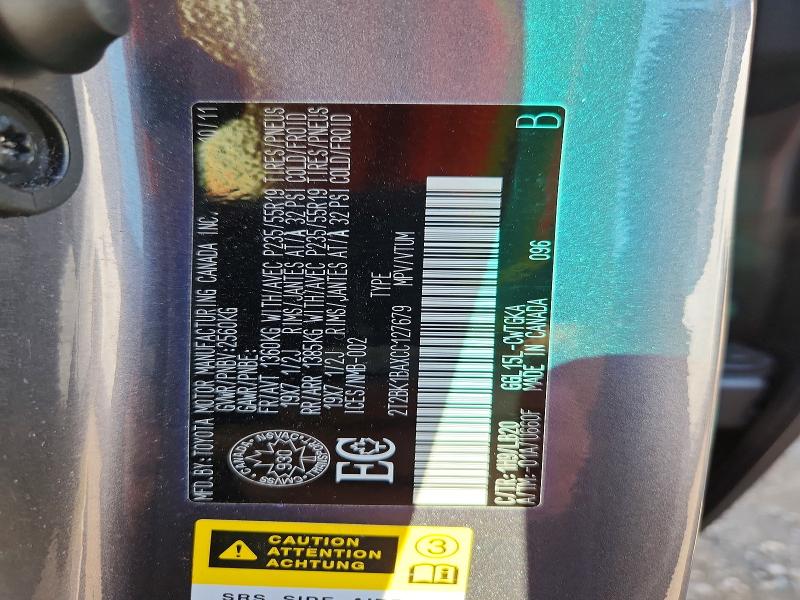 64293106 :رقم المزاد ، 2T2BK1BAXCC127679 vin ، 2012 Lexus Rx مزاد بيع