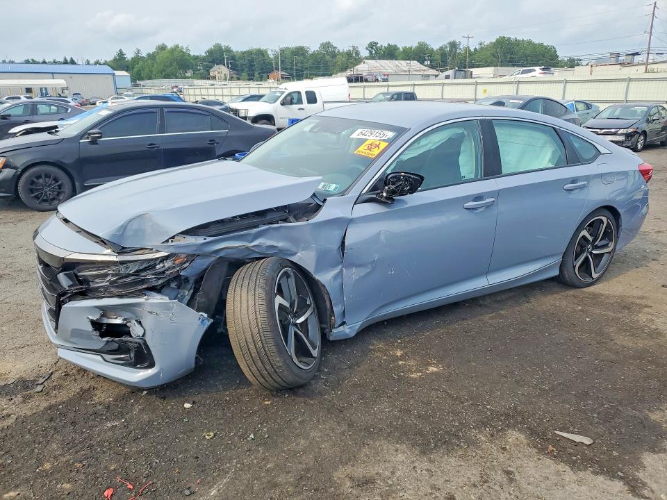 64291556 :رقم المزاد ، 1HGCV1F45NA083247 vin ، 2022 Honda Accord مزاد بيع