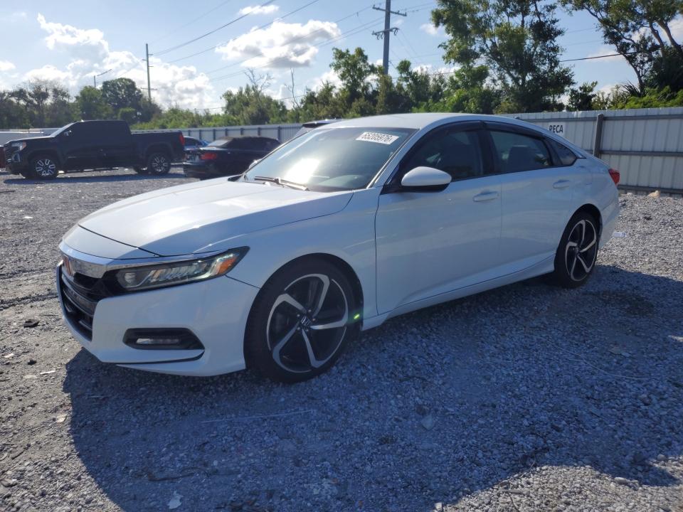 2019 Honda Accord მანქანა იყიდება აუქციონზე, vin: 1HGCV1F19KA143032, აუქციონის ნომერი: 65205976