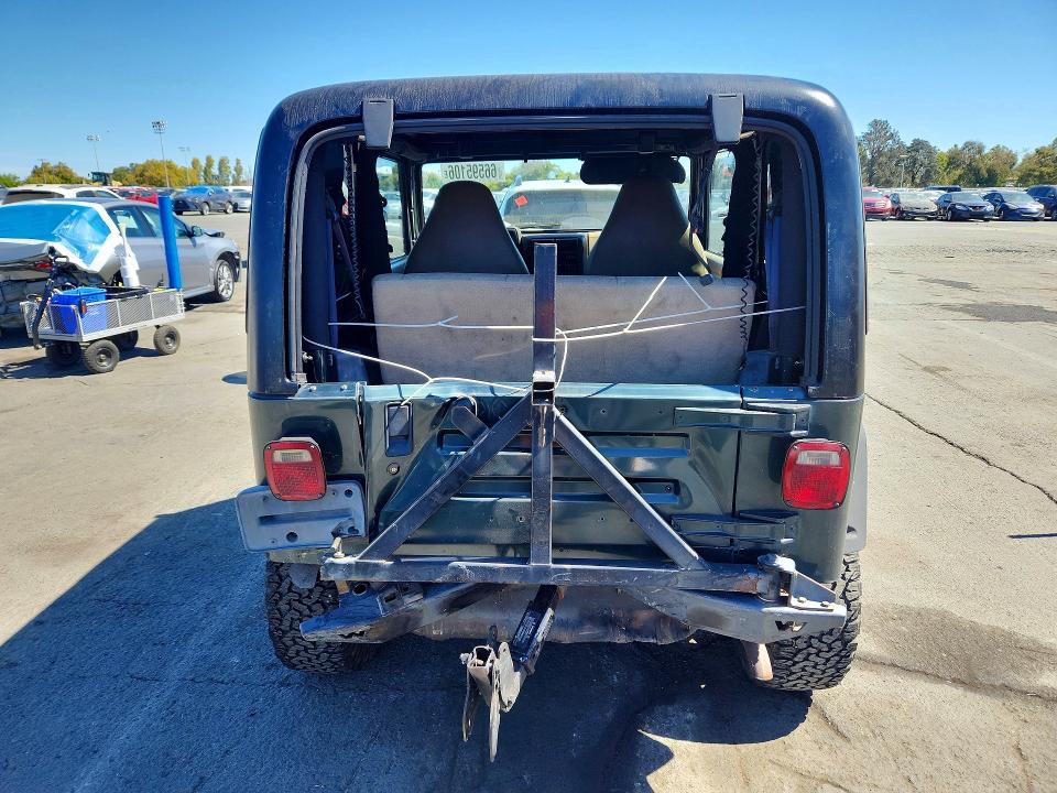 66595106 :رقم المزاد ، 1J4FA49S72P741950 vin ، 2002 Jeep Wrangler / Tj مزاد بيع