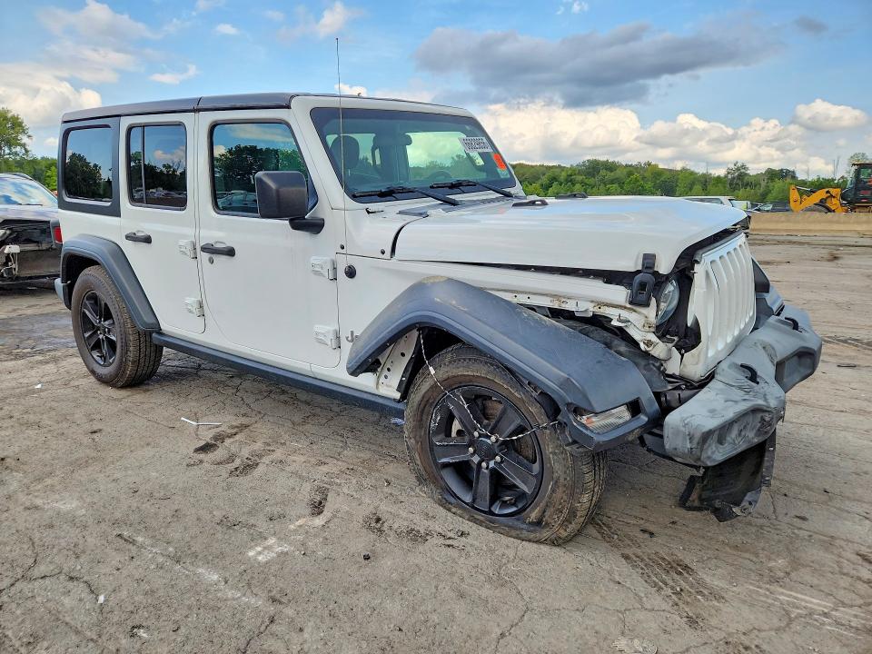 66829856 :رقم المزاد ، 1C4HJXDG7JW296701 vin ، 2018 Jeep Wrangler Unlimited مزاد بيع