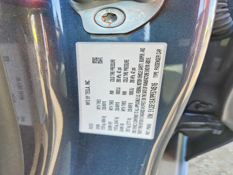 Продаж на аукціоні авто 2023 Tesla Model 3, vin: 5YJ3E1EA7PF574516, номер лоту: 64746816