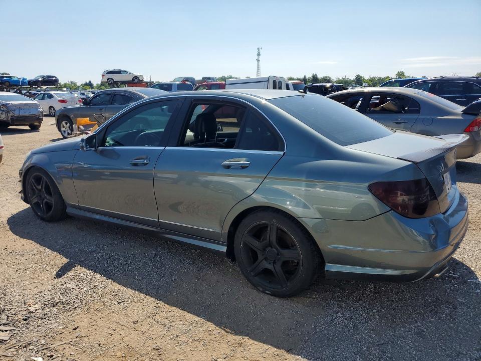 Продажа на аукционе авто 2012 Mercedes-benz C, vin: WDDGF8FB9CA648283, номер лота: 63382216