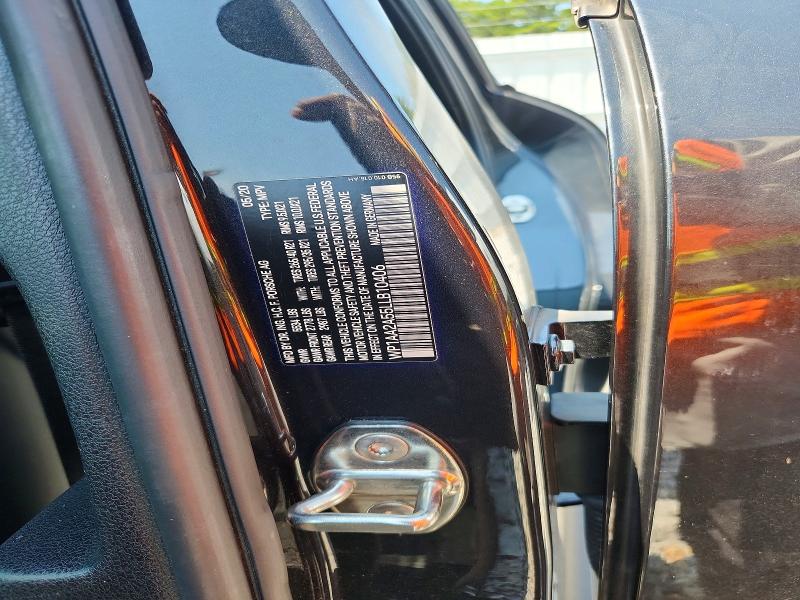 Aukcja sprzedaży 2020 Porsche Macan, vin: WP1AA2A55LLB10406, numer aukcji: 63247676