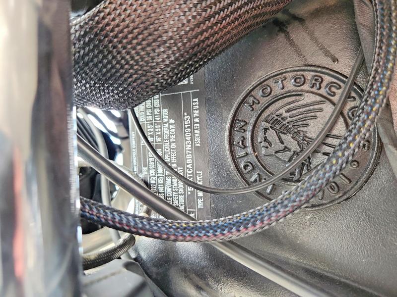Aukcja sprzedaży 2022 Indian Motorcycle Co. Chieftain, vin: 56KTCABB7N3409153, numer aukcji: 64680356