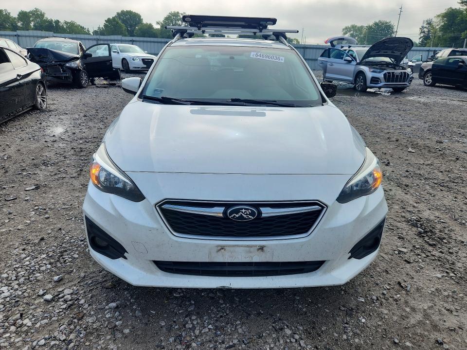 2017 Subaru Impreza მანქანა იყიდება აუქციონზე, vin: 4S3GTAD62H3713762, აუქციონის ნომერი: 64696036