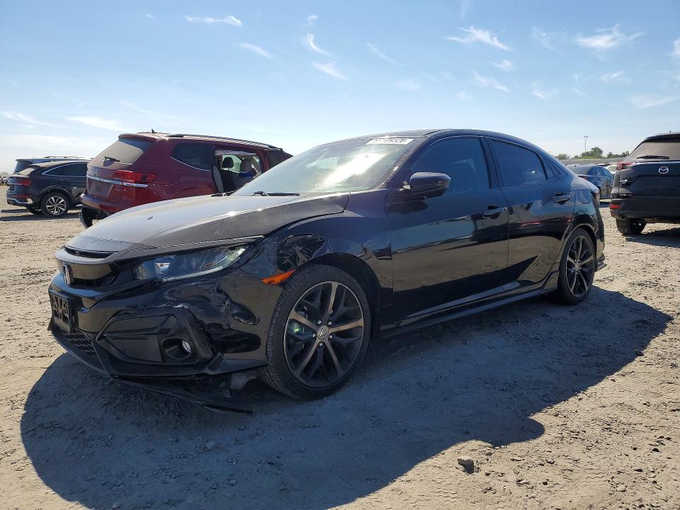 66109326 :رقم المزاد ، SHHFK7H46MU421280 vin ، 2021 Honda Civic مزاد بيع
