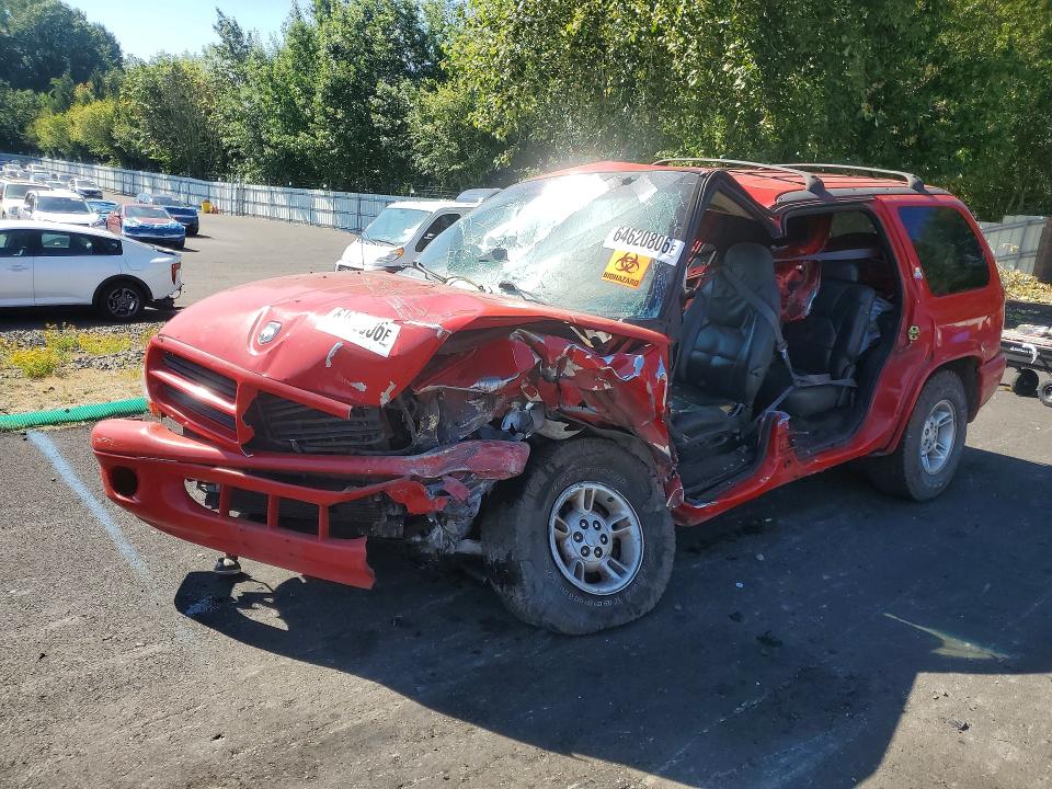 64620806 :رقم المزاد ، 1B4HS28NXYF263904 vin ، 2000 Dodge Durango مزاد بيع