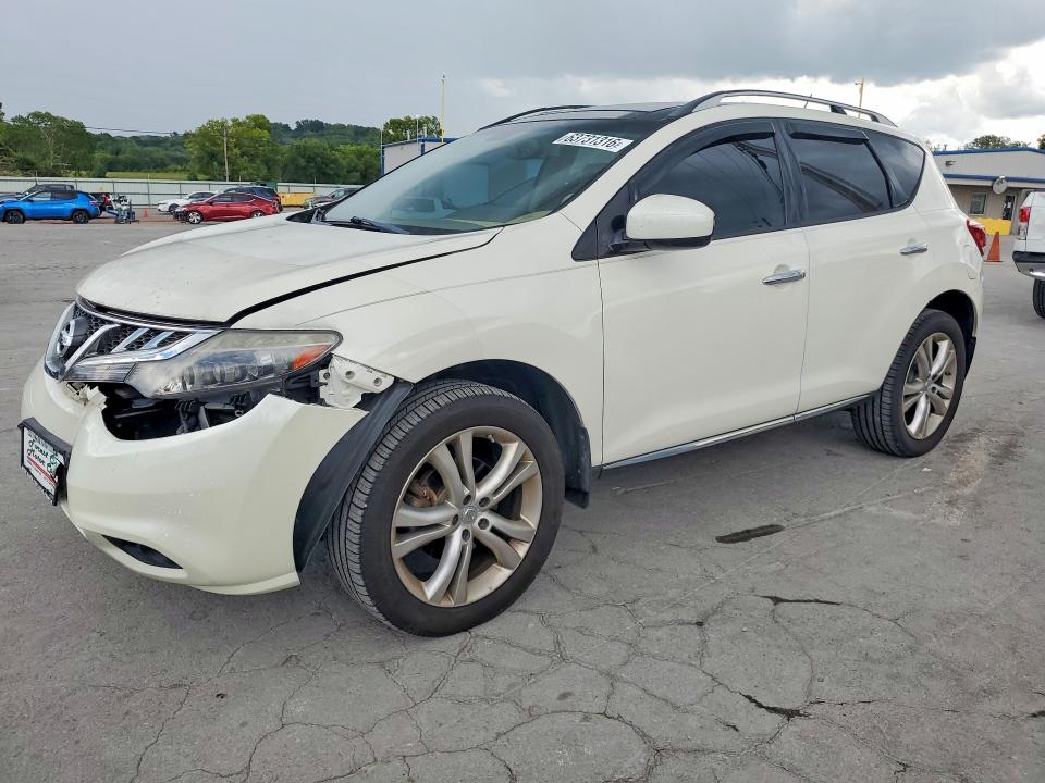 2011 Nissan Murano მანქანა იყიდება აუქციონზე, vin: JN8AZ1MW2BW154681, აუქციონის ნომერი: 63731316