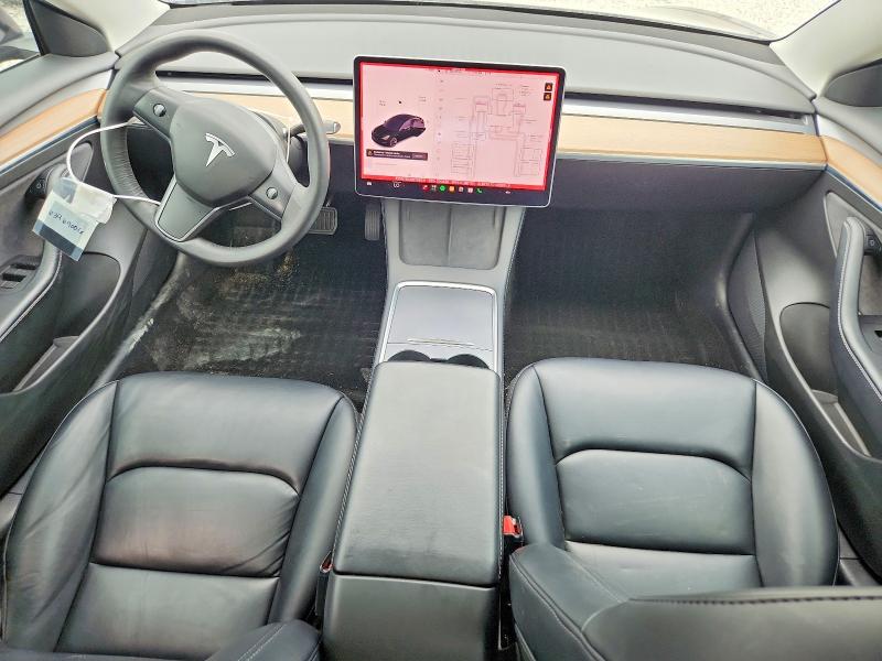 2022 Tesla Model 3 მანქანა იყიდება აუქციონზე, vin: 5YJ3E1EB2NF103931, აუქციონის ნომერი: 63969006