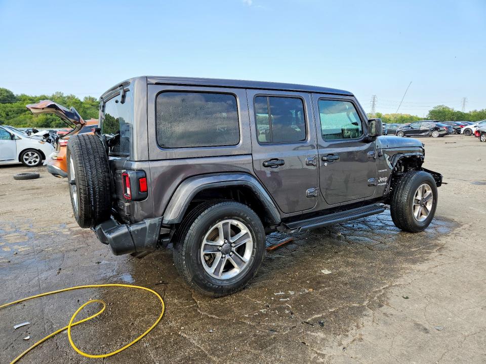 66385156 :رقم المزاد ، 1C4HJXEN9MW573267 vin ، 2021 Jeep Wrangler Unlimited مزاد بيع