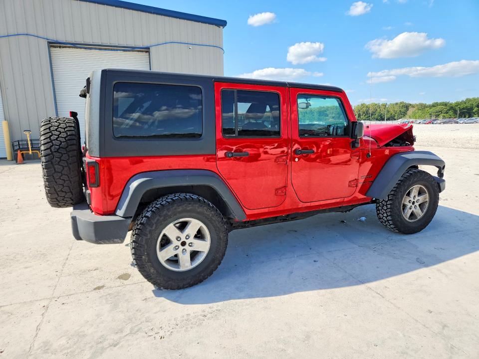 67075006 :رقم المزاد ، 1C4BJWDG6JL807400 vin ، 2018 Jeep Wrangler Unlimited مزاد بيع