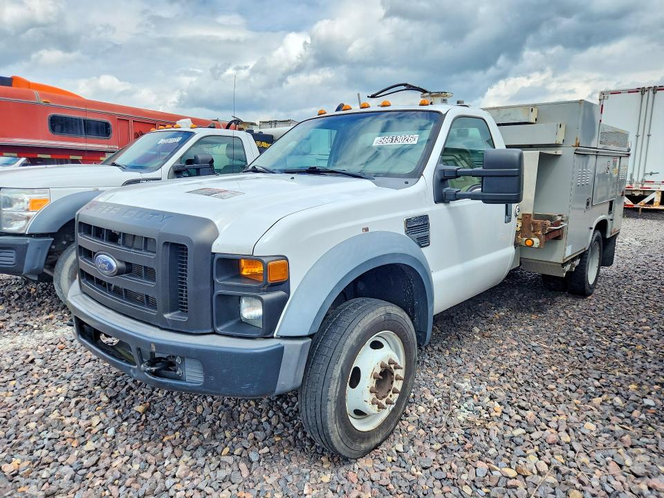 56613026 :رقم المزاد ، 1FD4F46Y68EC94163 vin ، 2008 Ford F450 مزاد بيع