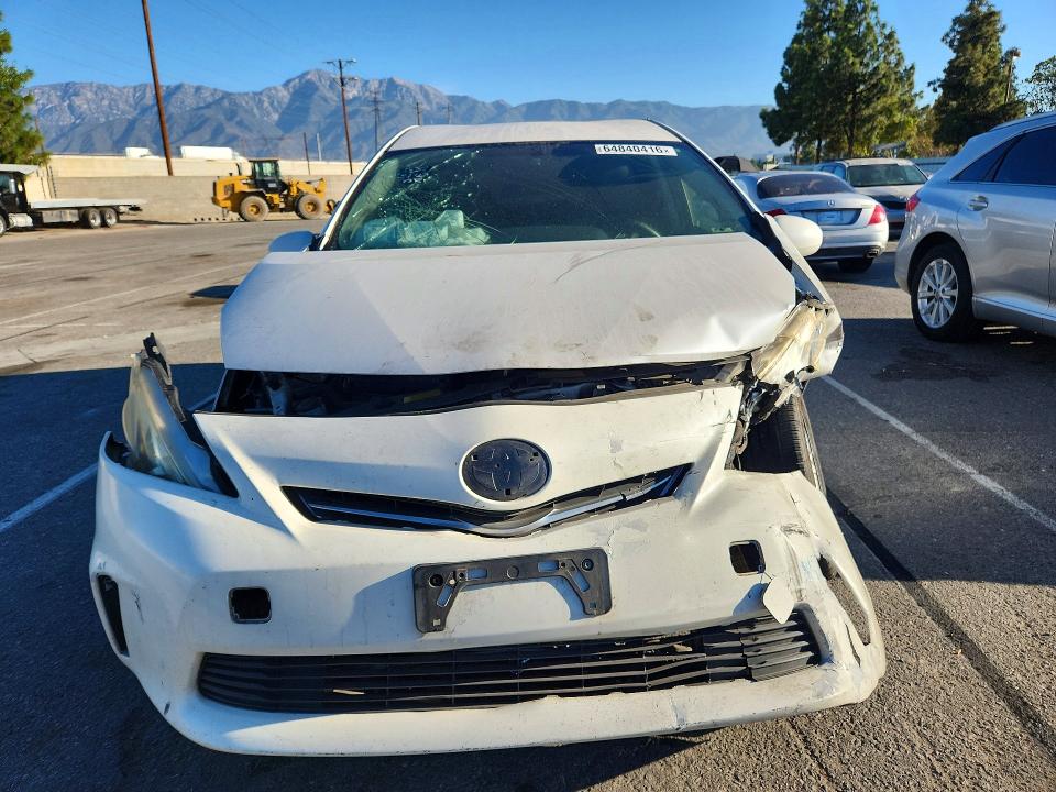 2012 Toyota Prius V მანქანა იყიდება აუქციონზე, vin: JTDZN3EU8C3045051, აუქციონის ნომერი: 64840416