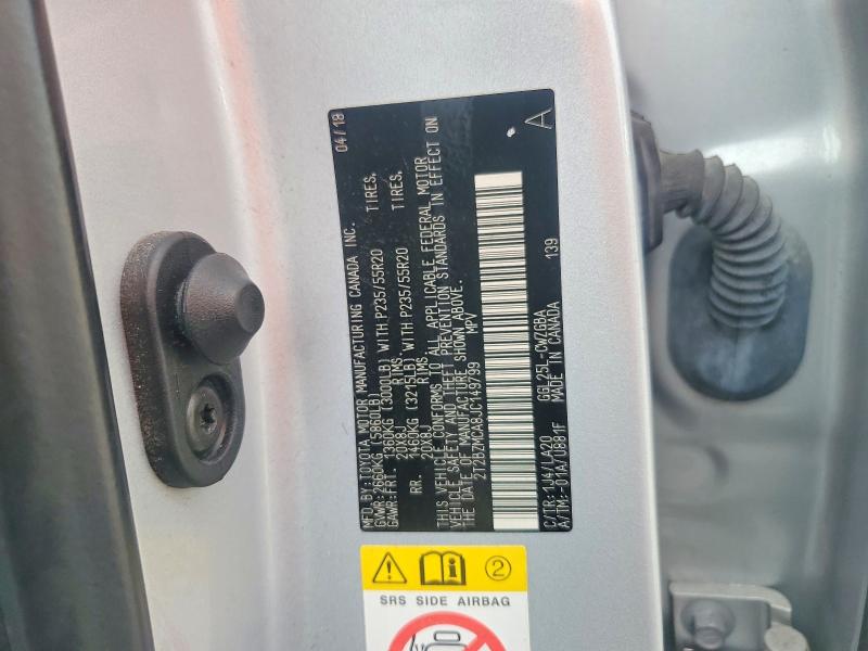 Aukcja sprzedaży 2018 Lexus Rx 350, vin: 2T2BZMCA8JC149799, numer aukcji: 65761086