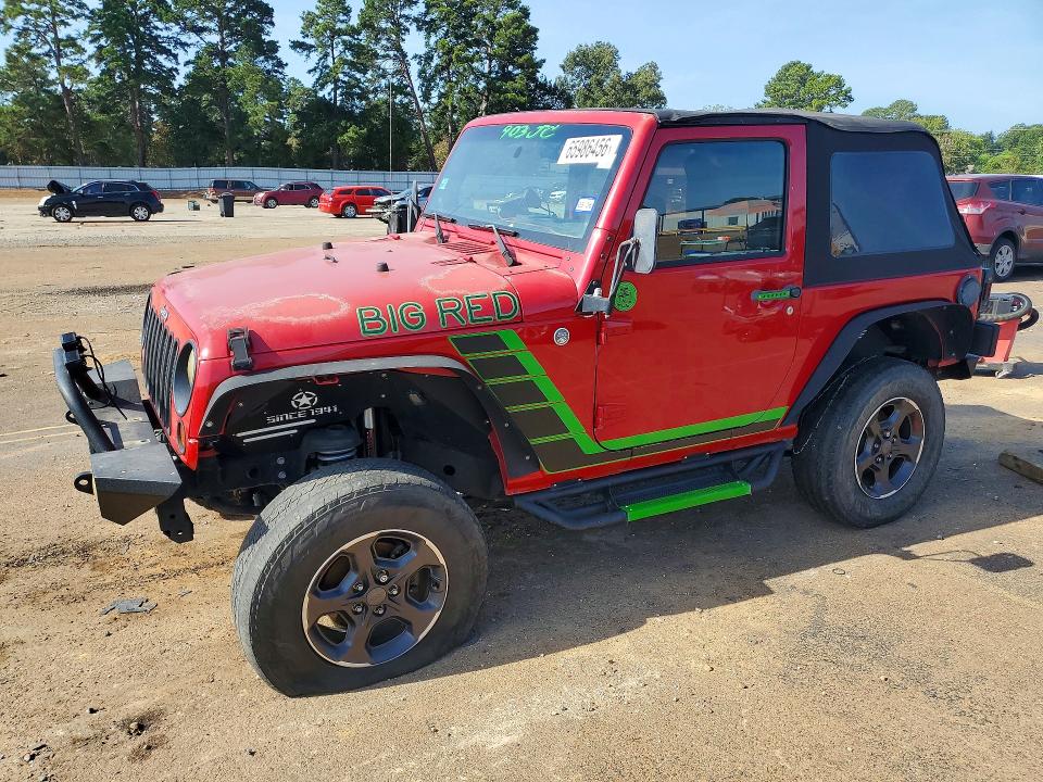 Продаж на аукціоні авто 2012 Jeep Wrangler, vin: 1C4AJWAG7CL261659, номер лоту: 65986456