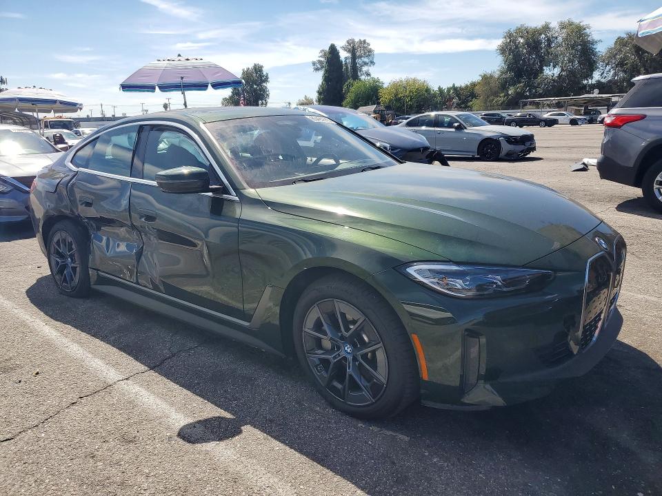 65494616 :رقم المزاد ، WBY73AW08RFS90869 vin ، 2024 Bmw I4 مزاد بيع