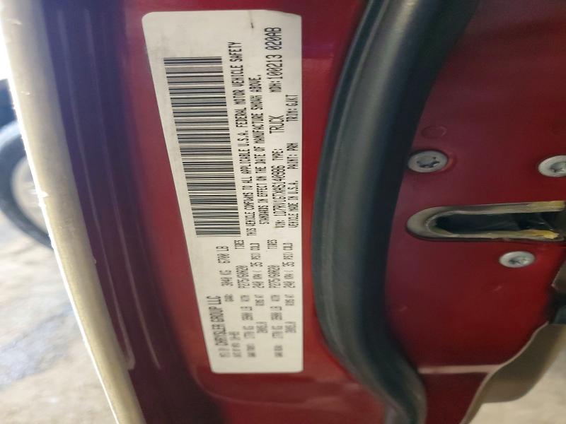65865476 :رقم المزاد ، 1D7RV1GTXAS140986 vin ، 2010 Dodge Ram 1500 مزاد بيع