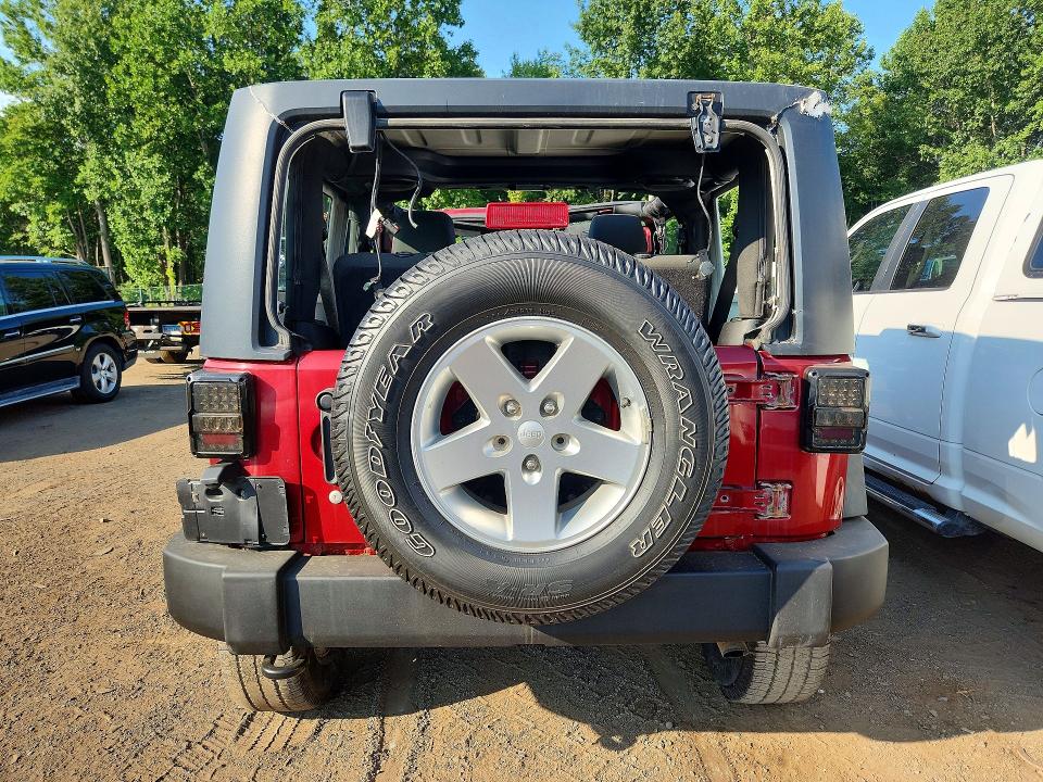 66560136 :رقم المزاد ، 1C4AJWAGXCL263261 vin ، 2012 Jeep Wrangler مزاد بيع