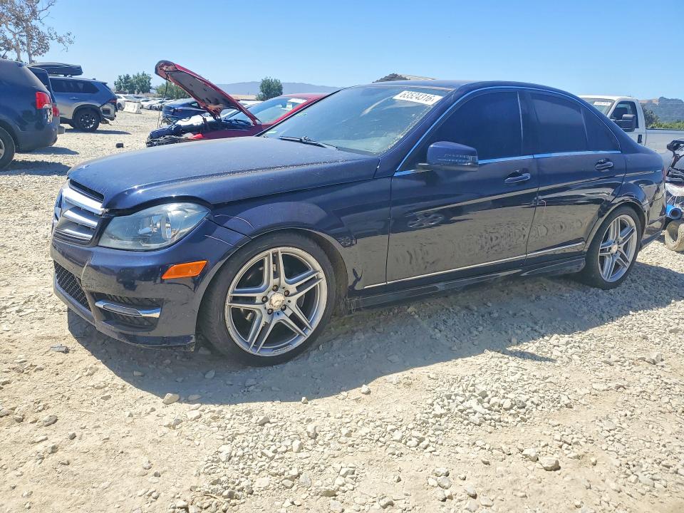 63524316 :رقم المزاد ، WDDGF4HB6DA773149 vin ، 2013 Mercedes-benz C مزاد بيع