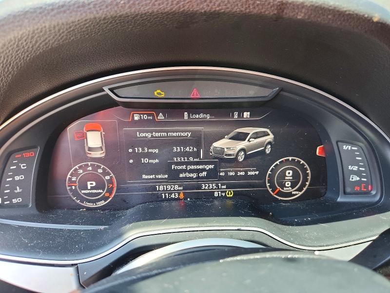 Продажа на аукционе авто 2017 Audi Q7, vin: WA1LABF7XHD045522, номер лота: 66118696
